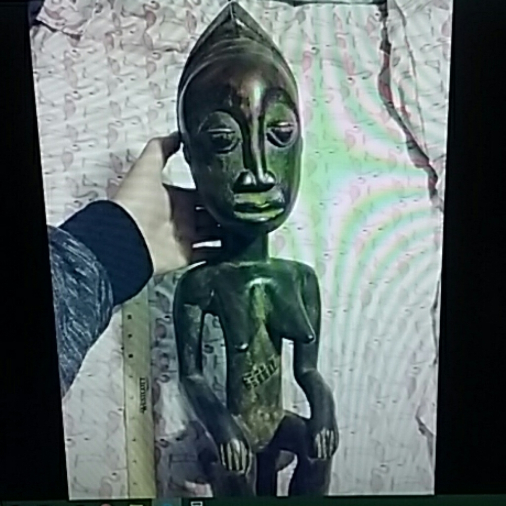 Rare antique African tribal figure